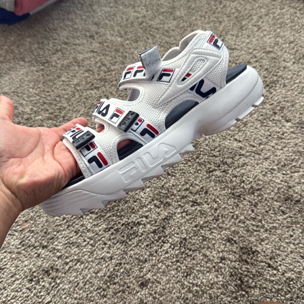FILA SANDALS. NEED THEM GONE ASAP